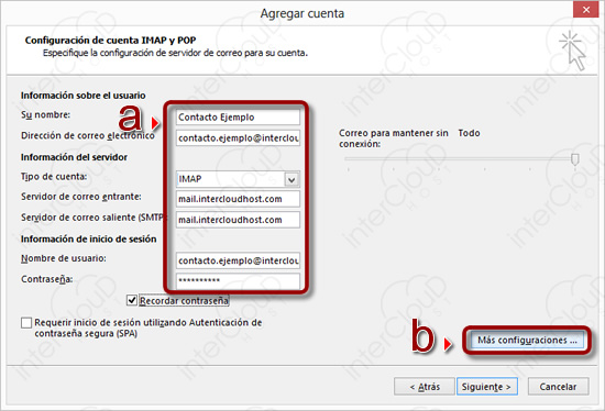 Paso 4 - Asistente Agregar cuenta Paso 4 - Asistente Agregar cuenta